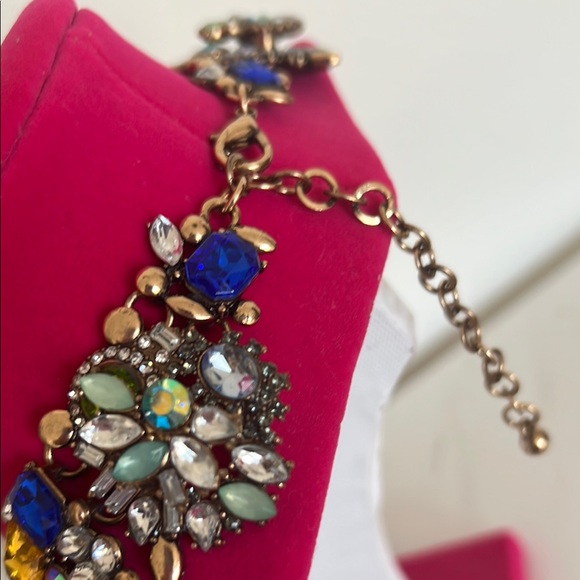 NWOT Eye Candy Multicolor Statement Necklace - Picture 4 of 4